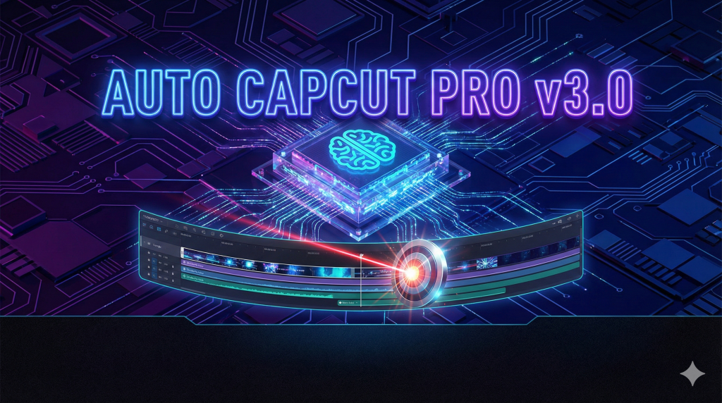 Giao diện Auto CapCut Pro v3.0 Update
